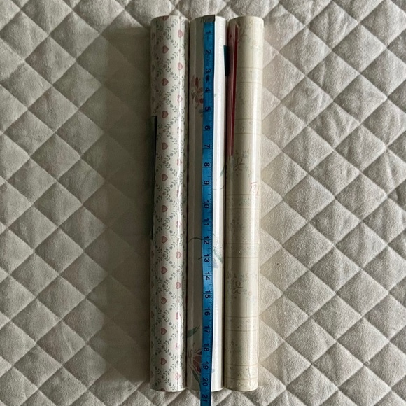 Vintage Floral Double Roll Wallpaper Wallcoverings - Picture 15 of 16